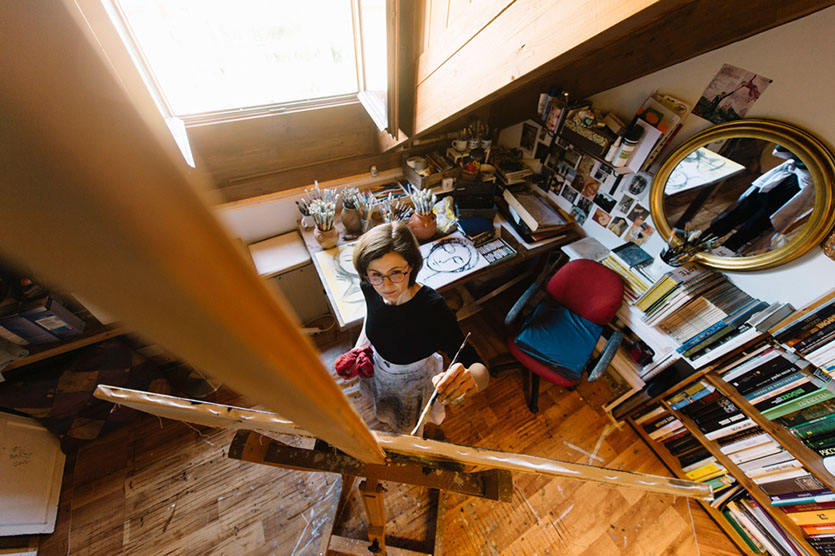 Carmen Redondo pintora, artista plástica neosimbolista